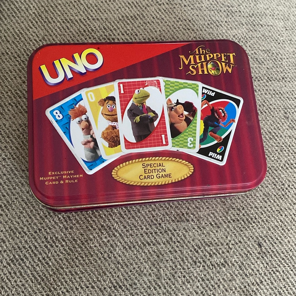 Uno The Muppet Show 2013 special edition game